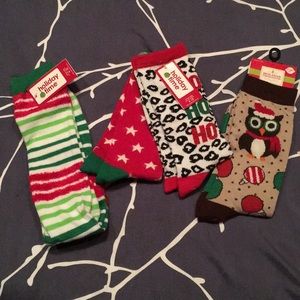 Lot of 4 pairs Christmas Socks